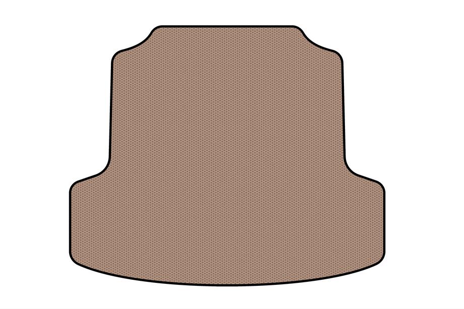 Nissan Altima 2012–2018 Gummibagagerumsmåtte Carsuit (SD, beige) Foto 1