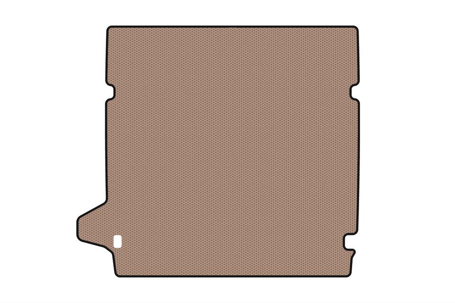 Nissan Pathfinder R51 2005–2014 Gummibagagerumsmåtte Carsuit (til 2. sæderække, beige) Foto 1