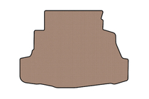 Nissan Primera P12 2002–2007 Gummibagagerumsmåtte Carsuit (SD, beige) foto 1