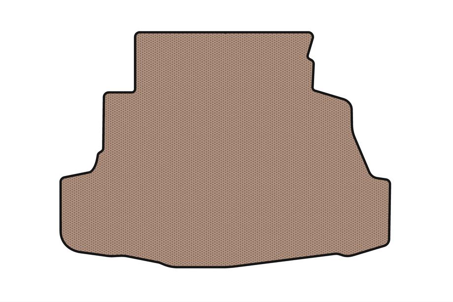 Nissan Primera P12 2002–2007 Gummibagagerumsmåtte Carsuit (SD, beige) Image
