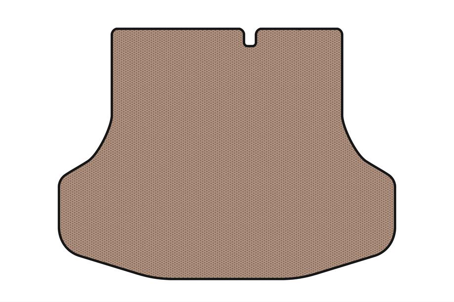 Nissan Sentra 2012–2019 Gummibagagerumsmåtte Carsuit (SD, beige) Foto 1