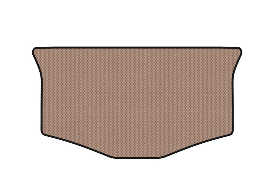 Opel Agila 2007–2015 Gummibagagerumsmåtte Carsuit (HB, beige) Image