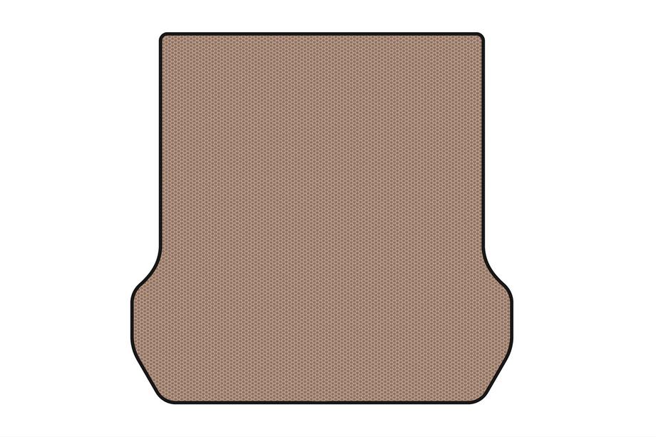 Opel Zafira A 1998–2005 Gummibagagerumsmåtte Carsuit (til 2. sæderække, 2003-2005, 7-personers, beige) Image