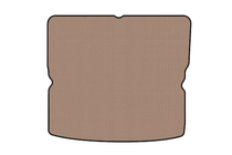 Opel Zafira B 2005–2011 Gummibagagerumsmåtte Carsuit (med dækning til 3. række, beige) foto 1