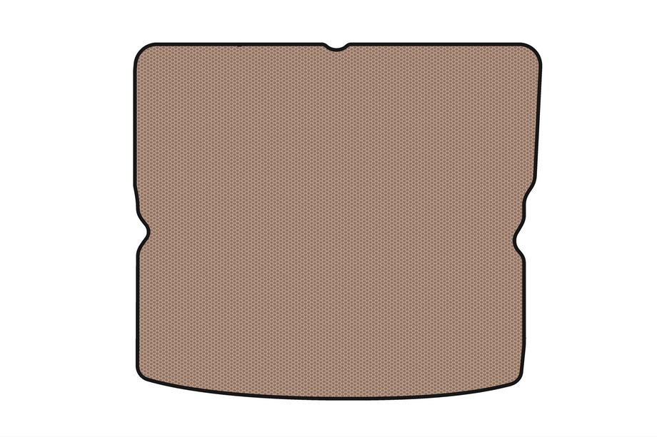 Opel Zafira B 2005–2011 Gummibagagerumsmåtte Carsuit (med dækning til 3. række, beige) Image