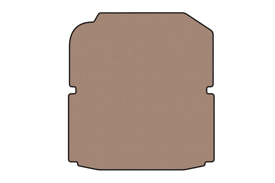Peugeot 607 1999–2010 Gummibagagerumsmåtte Carsuit (SD, beige) Foto 1