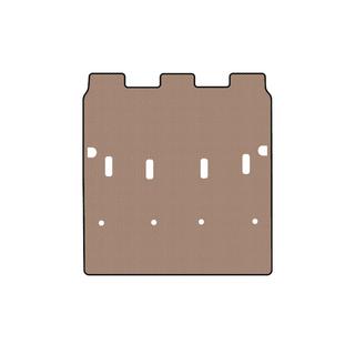 Gummibagagerumsmåtte Carsuit (7-sæders/lang akselafstand, beige) foto 1