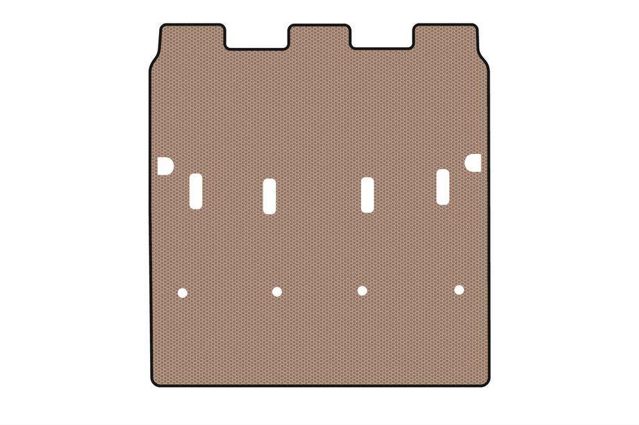 Peugeot Partner/Rifter 2019– Gummibagagerumsmåtte Carsuit (7-sæders/lang akselafstand, beige) Image
