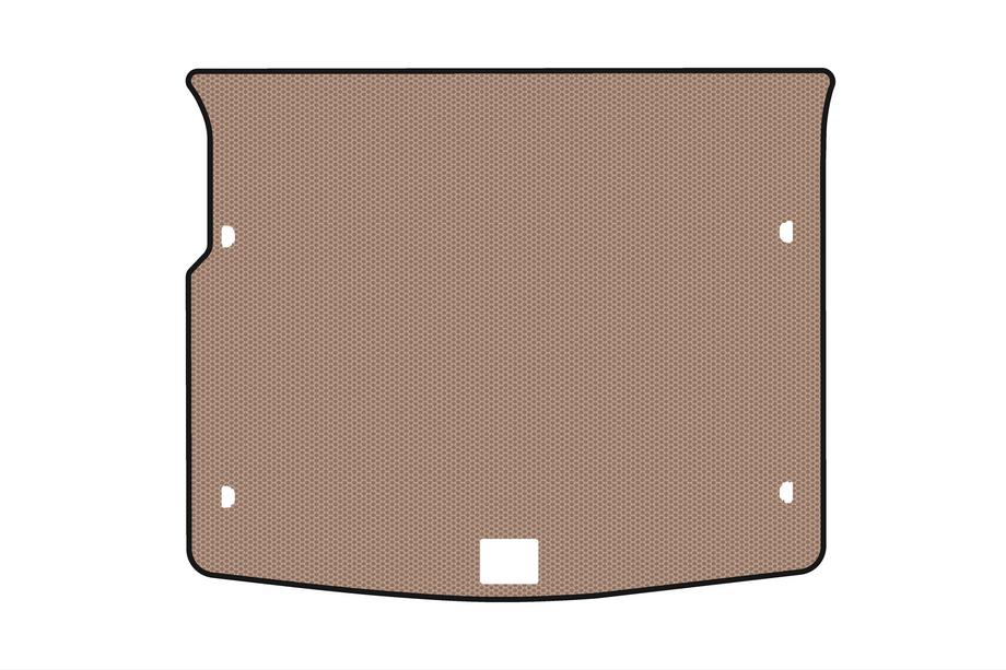 Porsche Cayenne 2003–2010 Gummibagagerumsmåtte Carsuit V1 (Beige) Foto 1