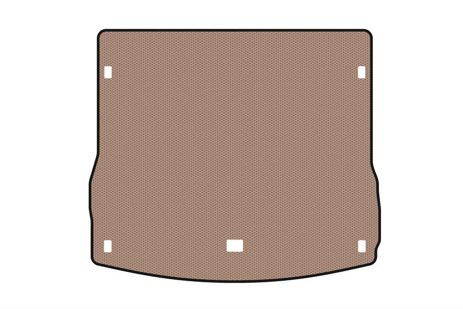 Porsche Macan 2014–2024 Gummibagagerumsmåtte Carsuit (2014-2018, beige) Image