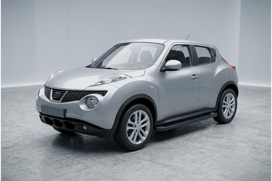 Nissan Juke 2010–2019 Allmond Black sidetrin (2 stk., aluminium) Image