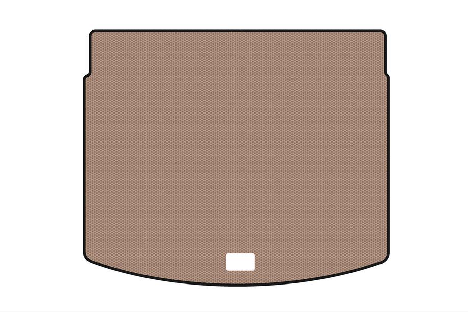 Renault Megane IV 2016–2025 Gummibagagerumsmåtte Carsuit (2016-2020, SW, beige) Image