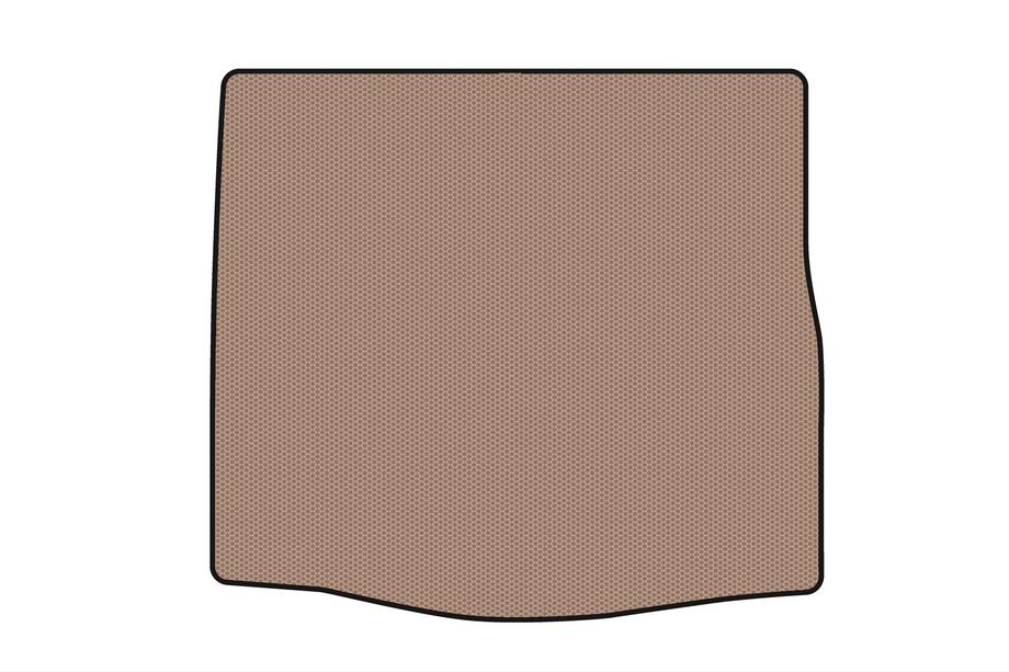 Renault Scenic/Grand 2016–2025 Carsuit gummibagagerumsmåtte (nederste, 5-personers, beige, Grand) Image