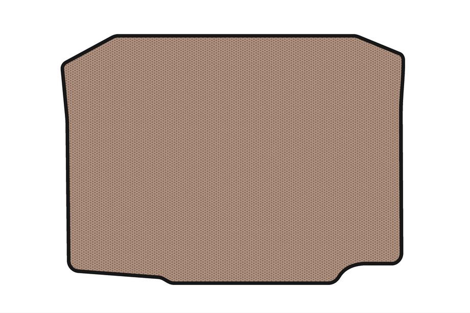 Seat Ibiza 2010–2017 Gummimåtte til bagagerum Carsuit (2010-2012, HB, 5-dørs, beige) Image