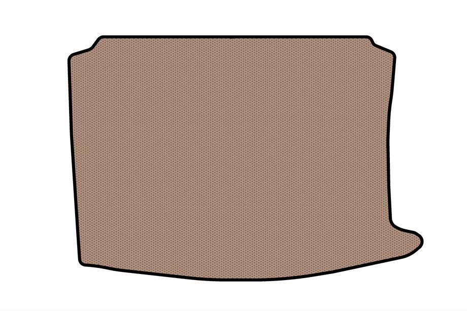 Seat Leon 1999–2005 Carsuit gummibagagerumsmåtte (HB, 5-dørs, beige) Image