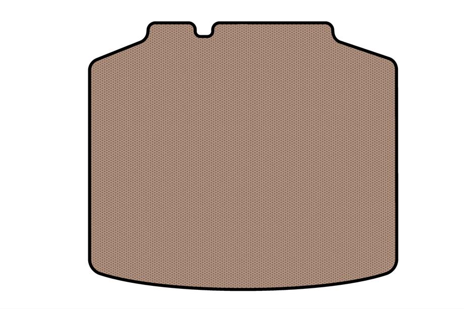 Skoda Scala 2018– Gummibagagerumsmåtte Carsuit (HB, beige) Image