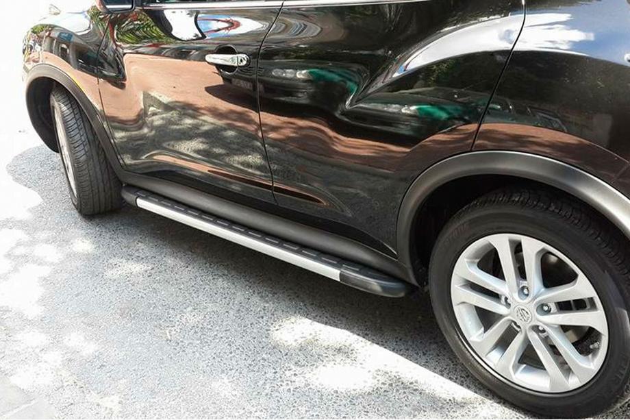 Nissan Juke 2010–2019 Duru sidetrin (2 stk., aluminium) Image