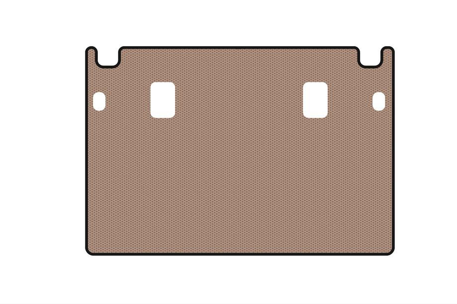 Toyota 4Runner 2009–2024 Gummibagagerumsmåtte Carsuit (2014-2024, 7-personers, beige) Image