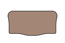 Toyota Aygo 2007–2014 Gummibagagerumsmåtte til Carsuit (2007-2009, HB, 3-dørs, beige) foto 1