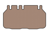 Toyota Previa 2006–2019 Gummibagagerumsmåtte Carsuit (6-sæders, beige) foto 1