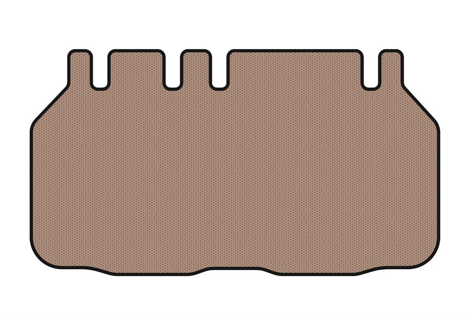 Toyota Previa 2006–2019 Gummibagagerumsmåtte Carsuit (6-sæders, beige) Image
