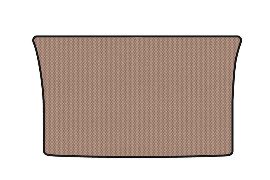 Volkswagen Fox 2003–2021 Gummibagagerumsmåtte Carsuit (HB, 3-dørs, beige) Image
