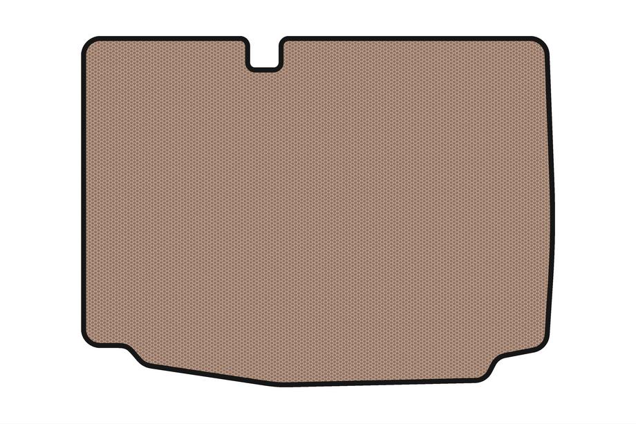 Volkswagen Polo 2010–2017 Gummi bagagerumsmåtte Carsuit (HB, 3/5-dørs, beige) Image