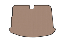 Volkswagen Scirocco 2008–2017 Gummibagagerumsmåtte Carsuit (HB, 3-dørs, beige) foto 1