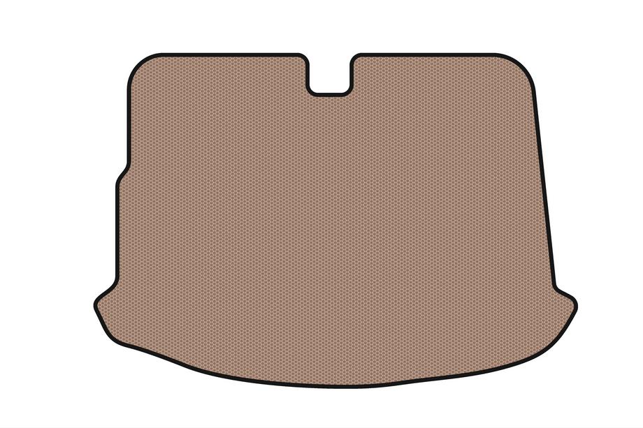 Volkswagen Scirocco 2008–2017 Gummibagagerumsmåtte Carsuit (HB, 3-dørs, beige) Image
