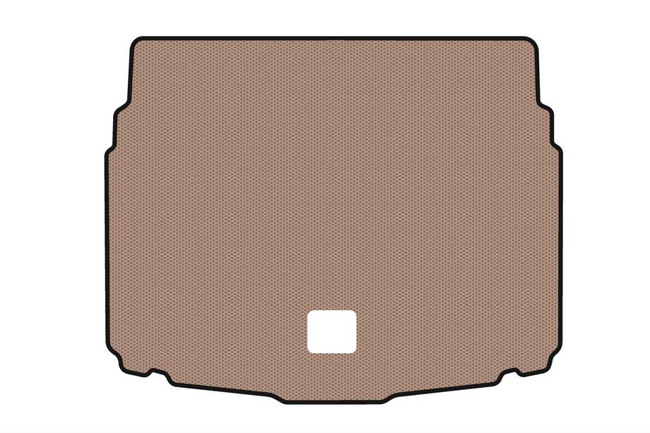 Volkswagen T-Roc 2017–2025 Gummibagagerumsmåtte Carsuit V1 (5-dørs, beige) Foto 1