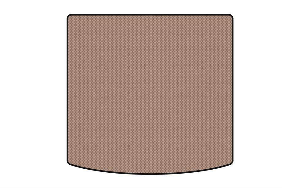 Volkswagen Touran 2015– Gummimåtte til bagagerum Carsuit (5-personers, beige) Image