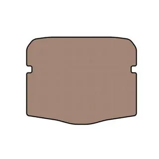 Gummibagagerumsmåtte Carsuit (Cabriolet, beige)