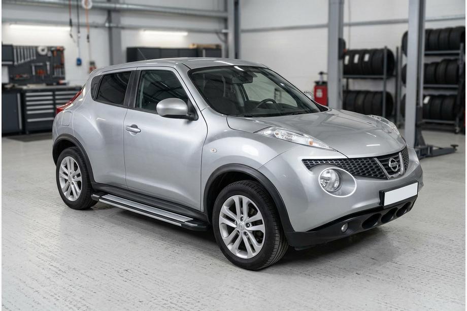 Nissan Juke 2010–2019 Sidetrin Rainbow (2 stk., aluminium) Image