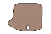 Audi A3 2012–2020 Gummibagagerumsmåtte Carsuit V-1 (Sedan, beige) foto 1