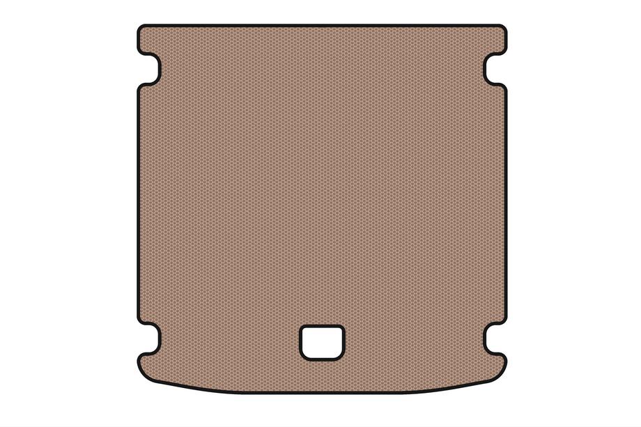 Audi A4 B6 2000–2004 Gummibagagerumsmåtte Carsuit (Avant, beige) Image