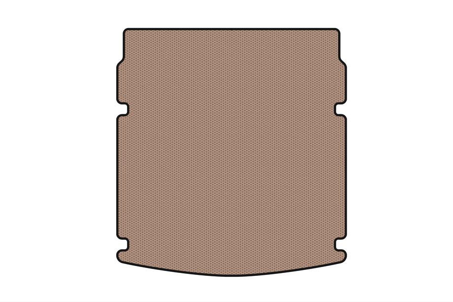 Audi A5 2007–2015 Gummimåtte til bagagerum Carsuit V-1 (Cabriolet, beige) Foto 1