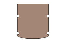 Audi A6 C7 2011–2017 Gummibagagerumsmåtte Carsuit V-1 (Sedan, beige) foto 1