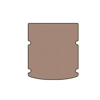 Gummibagagerumsmåtte Carsuit V-1 (Sedan, beige) foto 1