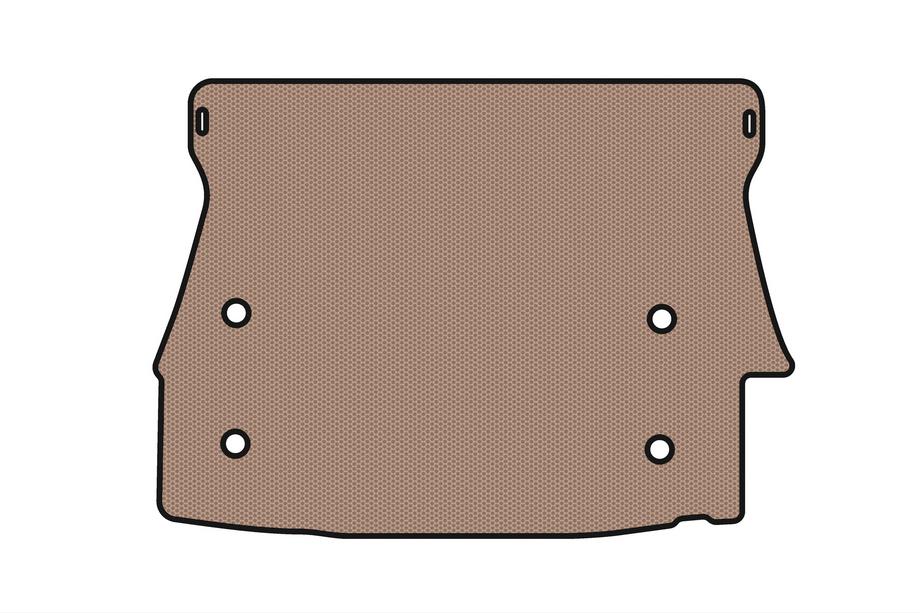 BMW 3-serie E36 1990–2000 Gummibagagerumsmåtte Carsuit (Coupé, beige) Foto 1
