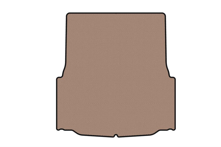 BMW 3-serie E46 1998–2006 Gummibagagerumsmåtte Carsuit (SD, beige) Foto 1