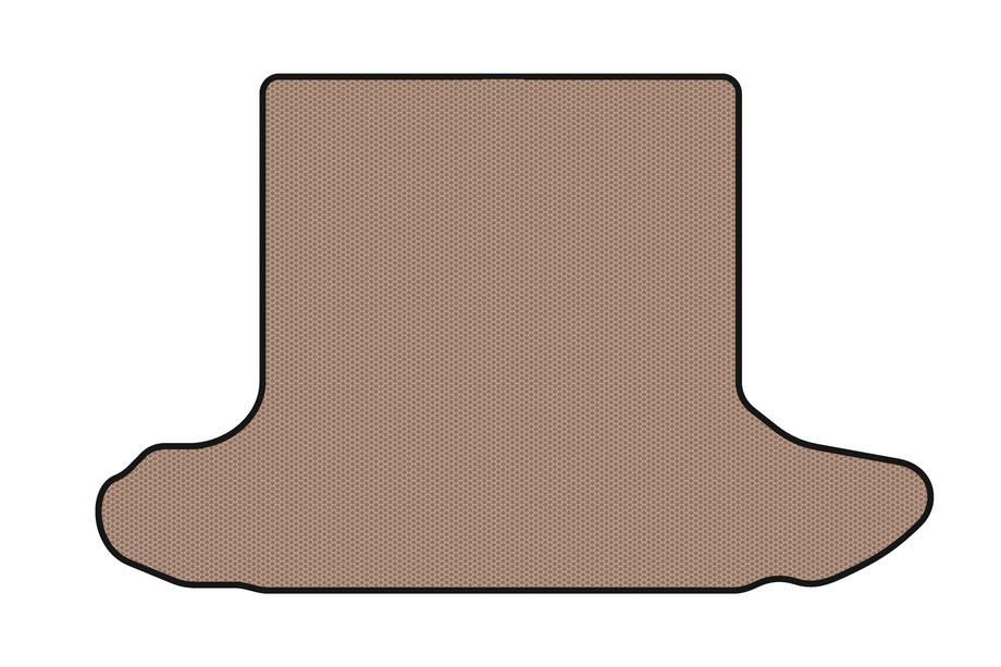 BMW 3-serie E46 1998–2006 Gummibagagerumsmåtte Carsuit (HB, beige) Foto 1