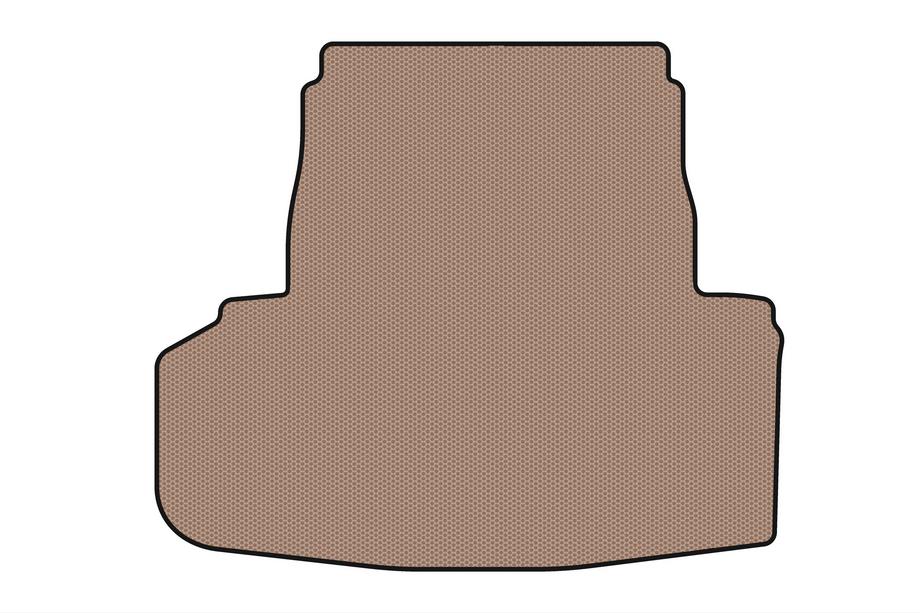 BMW 5-serie E60/E61 2003–2010 Gummibagagerumsmåtte Carsuit (til E60, beige) Image