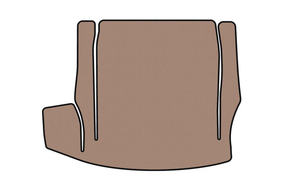 BMW 2-serie F22/F23 2014–2021 Gummibagagerumsmåtte Carsuit (til F23, beige) Foto 1