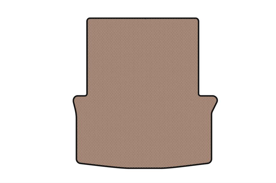 BMW 3-serie F30/F31 2012–2019 Gummibagagerumsmåtte Carsuit (til F30, firehjulstræk, beige) Image