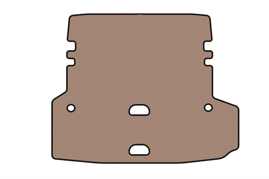 BMW 3-serie F30/F31 2012–2019 Gummibagagerumsmåtte Carsuit V-1 (til F-31, beige) Image