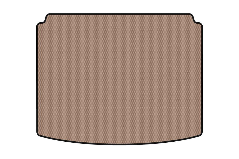 Citroen C-4 2004–2010 Gummibagagerumsmåtte Carsuit (SD, beige) Foto 1