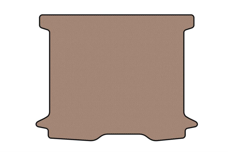 Dacia Dokker 2013–2022 Gummimåtte til bagagerum Carsuit (Beige) Image