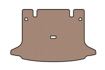 Dacia Logan I 2005–2008 Gummimåtte til bagagerum Carsuit (SW, 7-personers, beige) foto 1