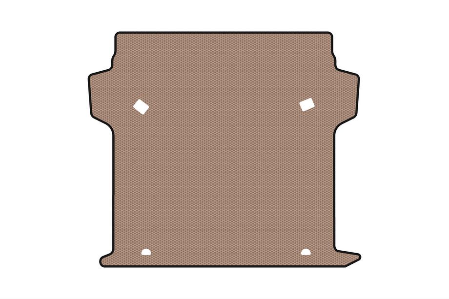 Fiat Doblo II 2010–2022 Gummimåtte til bagagerum Carsuit (Beige) Foto 1