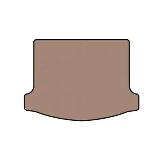 Gummibagagerumsmåtte Carsuit (HB, 3-dørs, beige) foto 1